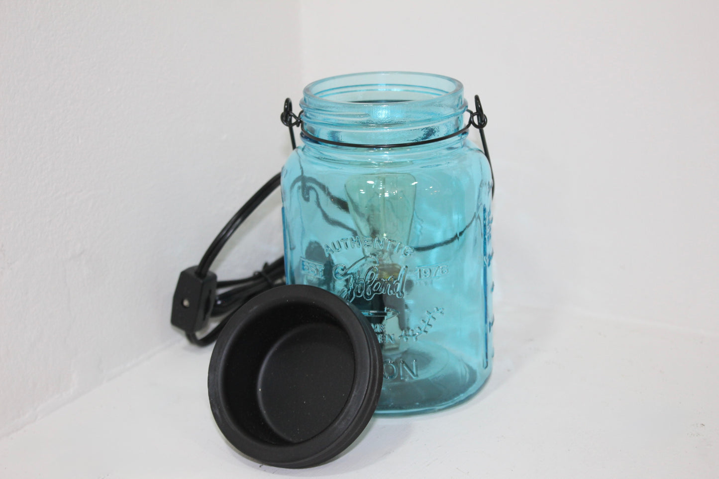 Calentador de fragancias tipo tarro Mason