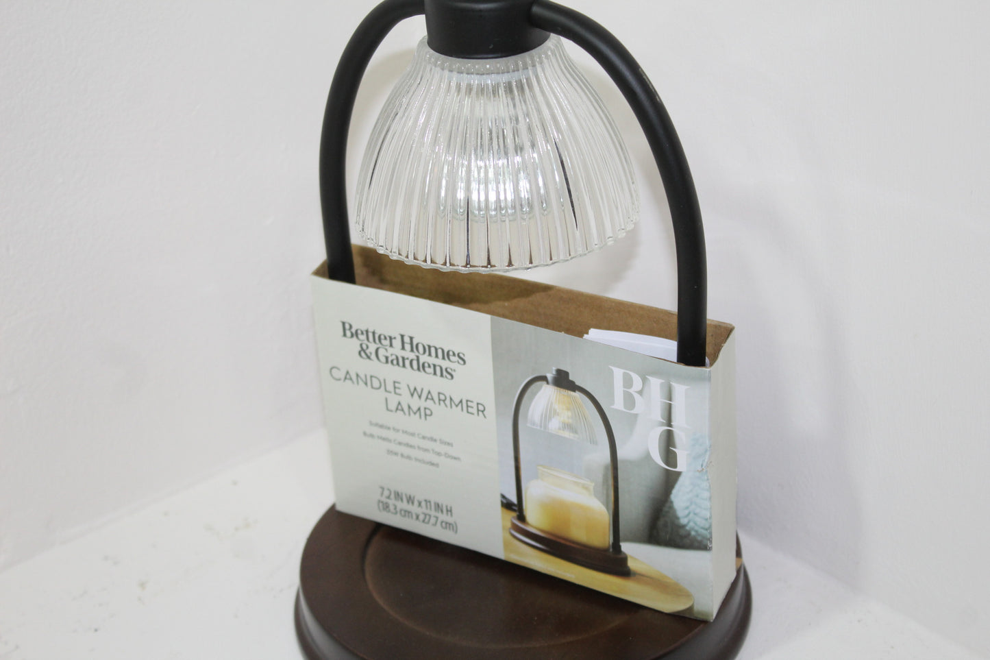 Lámpara calentadora de velas