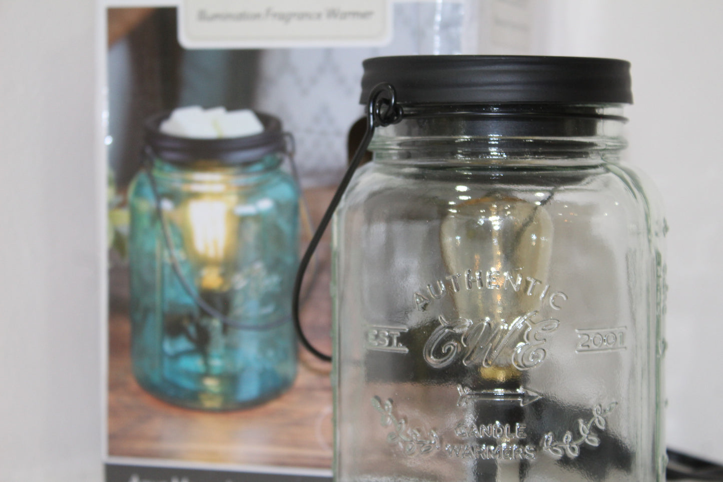 Calentador de cera Mason Jar