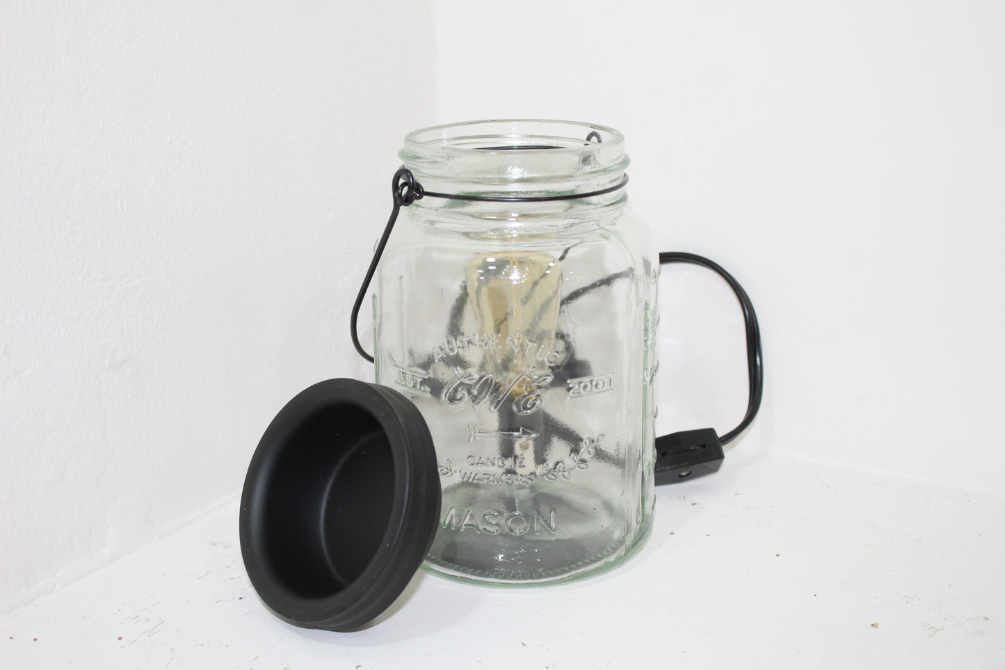 Calentador de cera Mason Jar