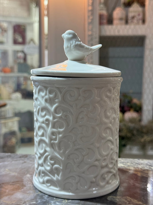 Contenedor Cerámica Pajarito 2