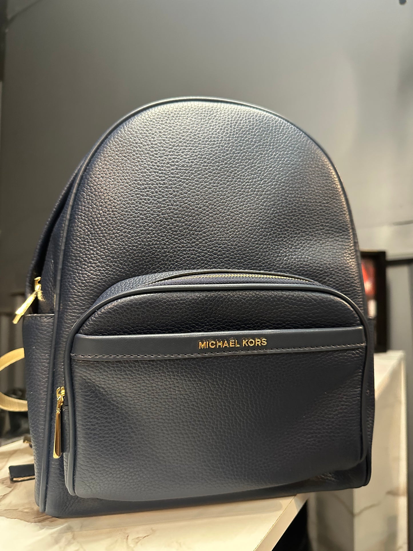 Mochila Michael Kors azul marino