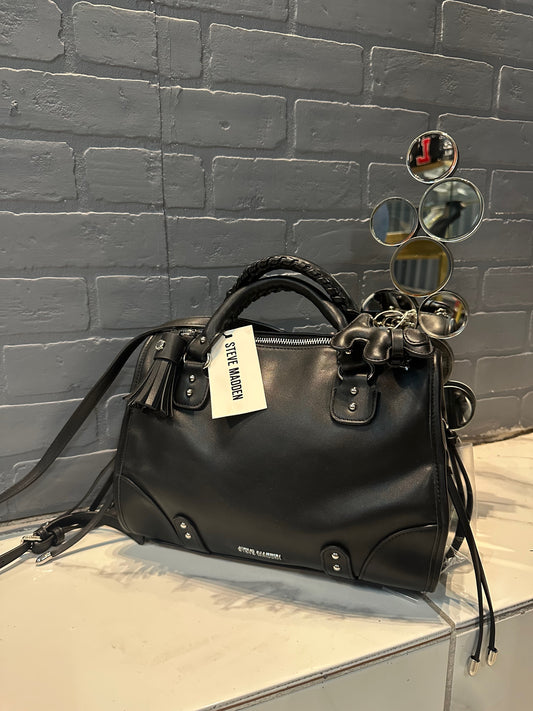 Bolso Steve Madden Negro con Detalles