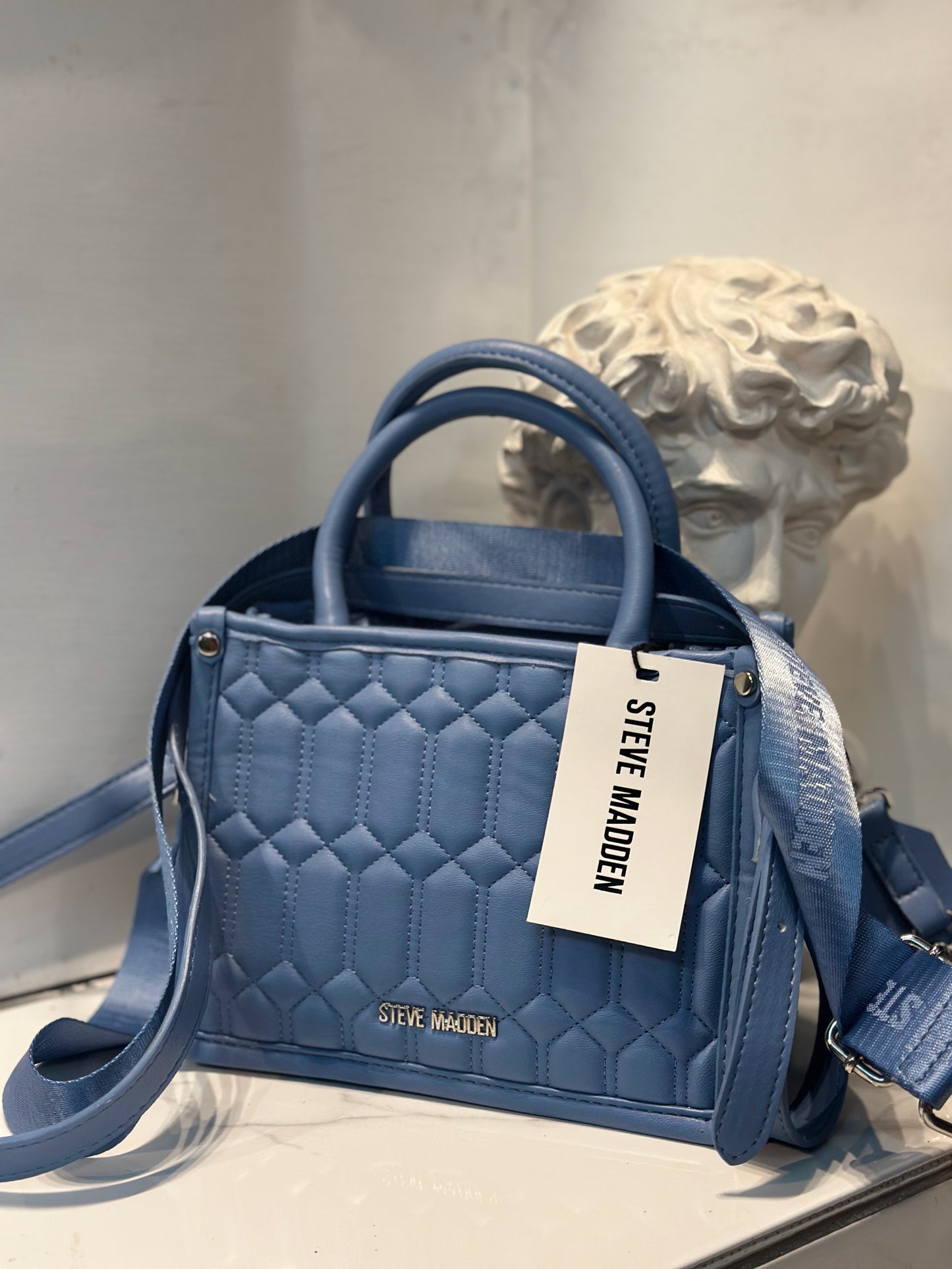 Bolso tipo crossbody Steve Madden azul
