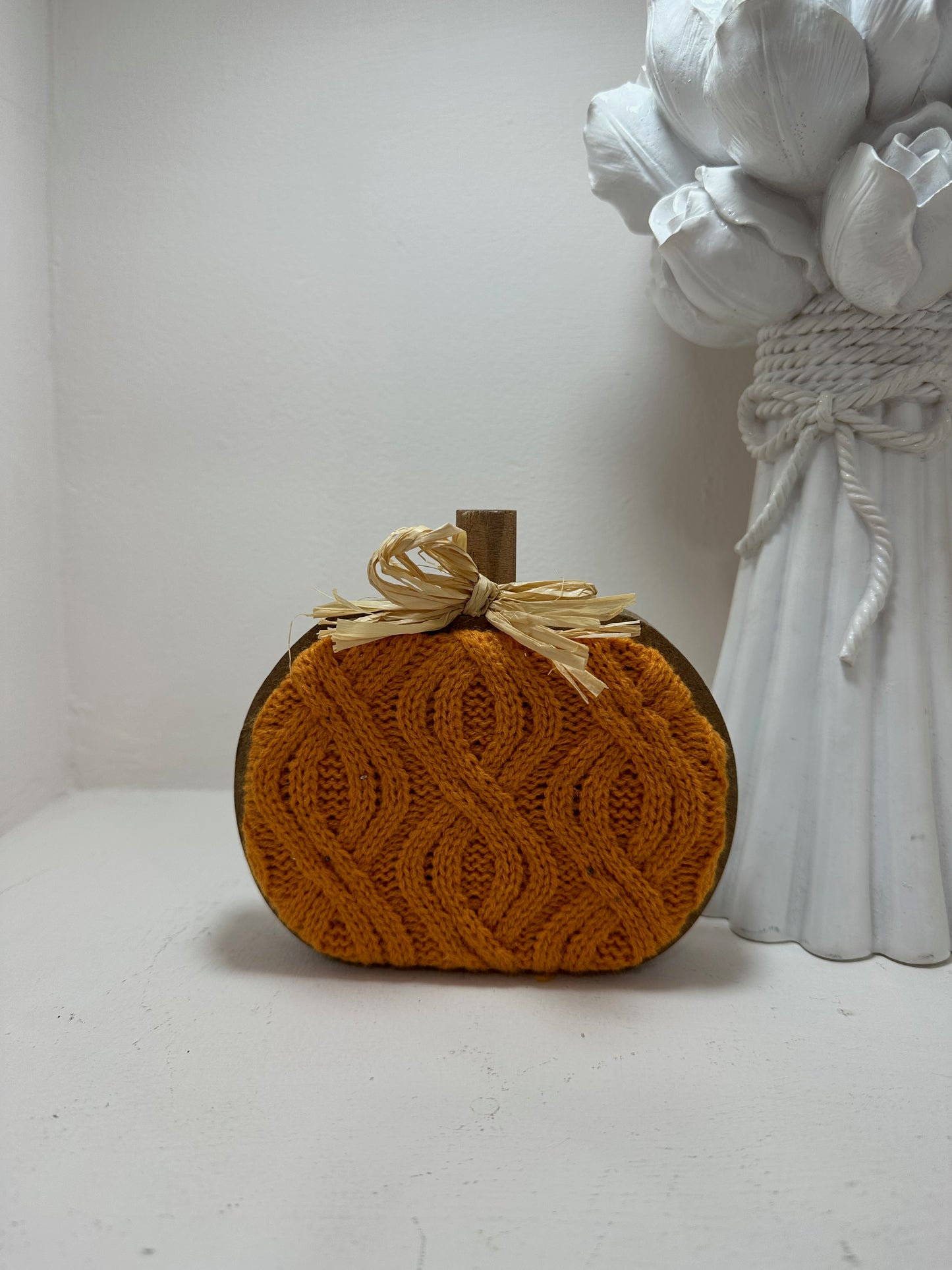 Calabazas decorativas de madera (1 pieza)