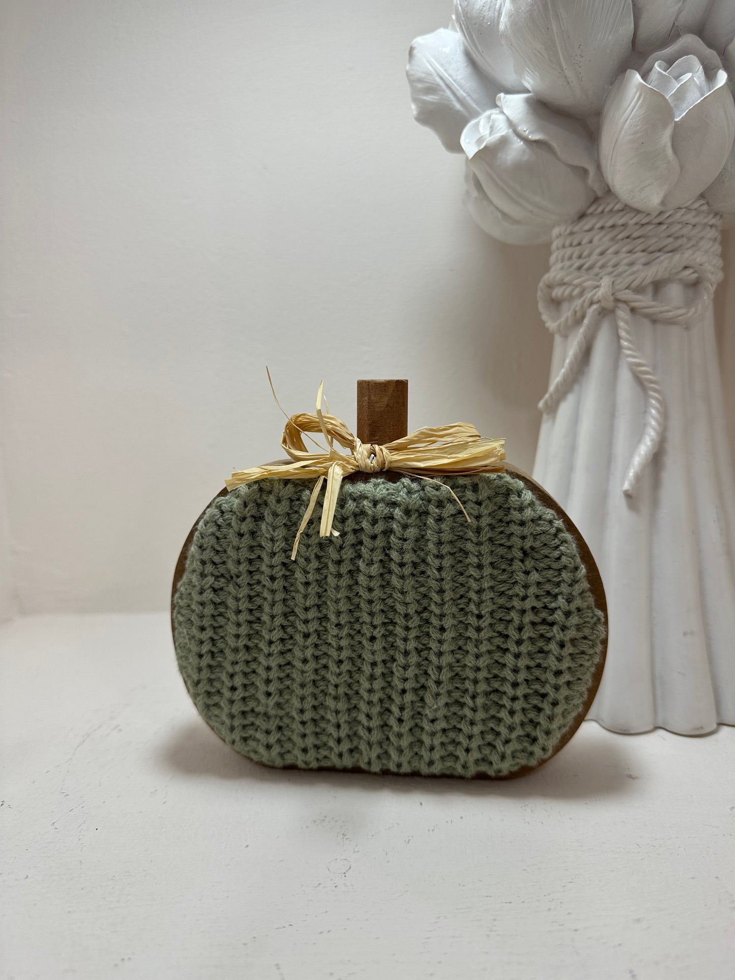 Calabazas decorativas de madera (1 pieza)