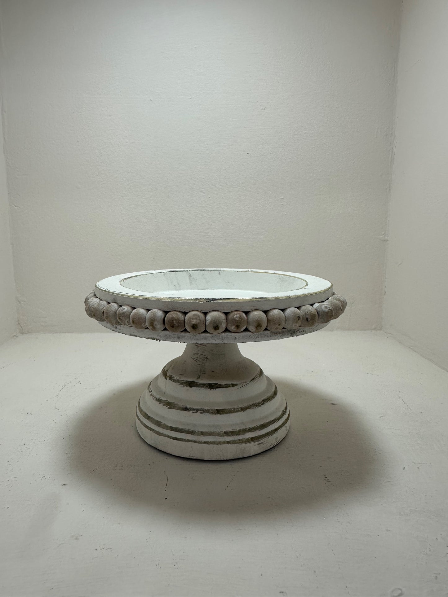 Soporte decorativo blanco