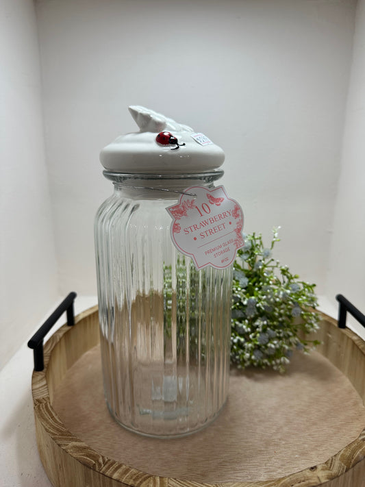 Tarro margarita y catarinas