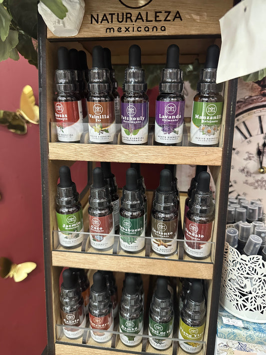 Aceite esencial aromaterapia