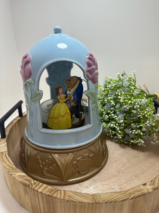 Quemador de velas La Bella y la Bestia