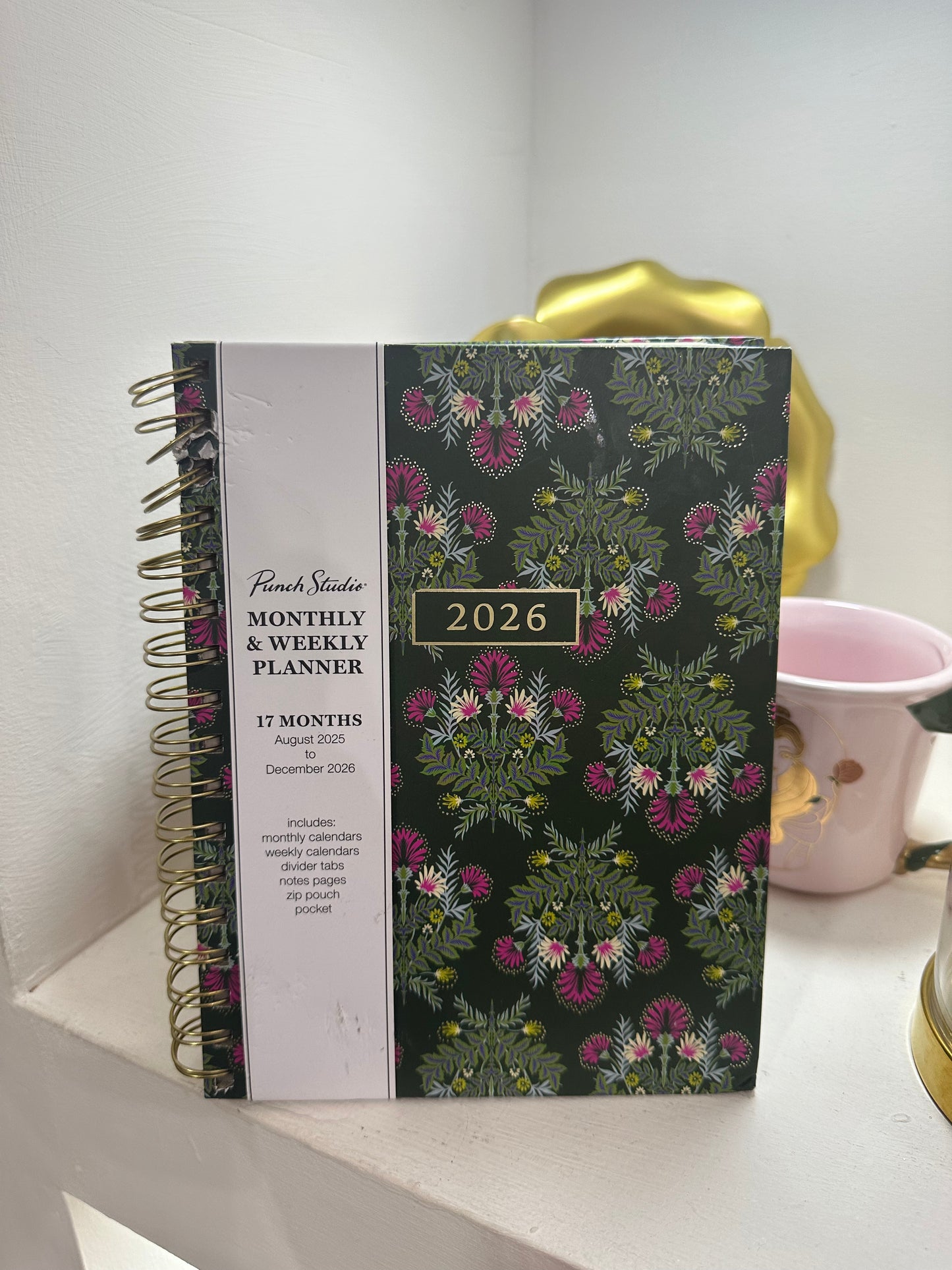 Agenda 2026 diseño floral