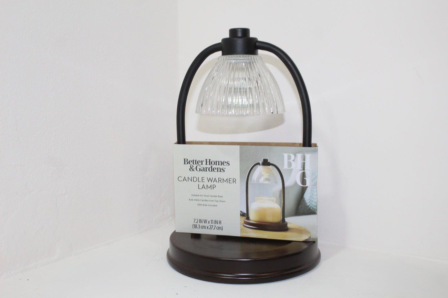 Lámpara calentadora de velas