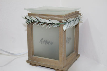 Calentador de Cera madera