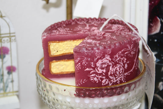 Pastel de vela decorativa
