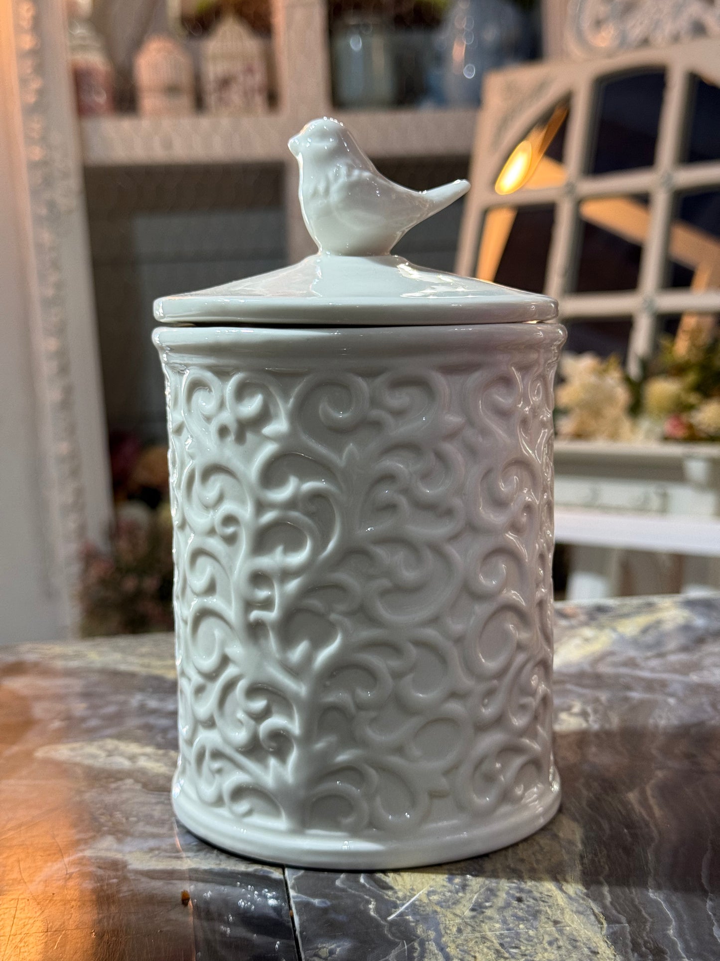 Contenedor Cerámica Pajarito 2