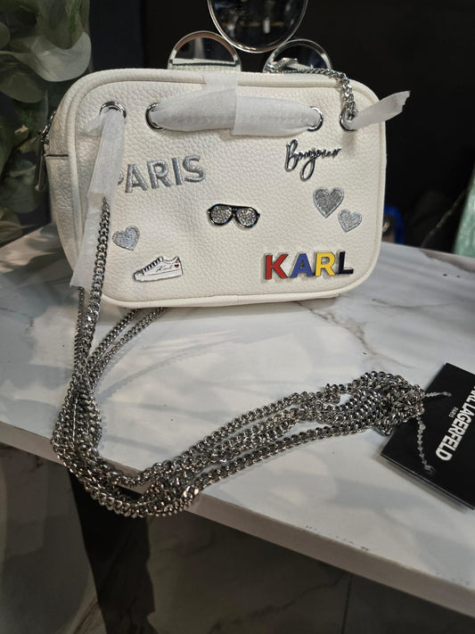 Bolso Karl Lagerfeld blanco