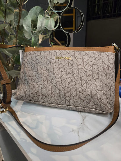 Crossbody Calvin Klein café