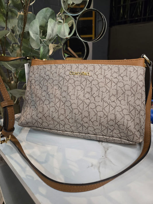 Crossbody Calvin Klein café