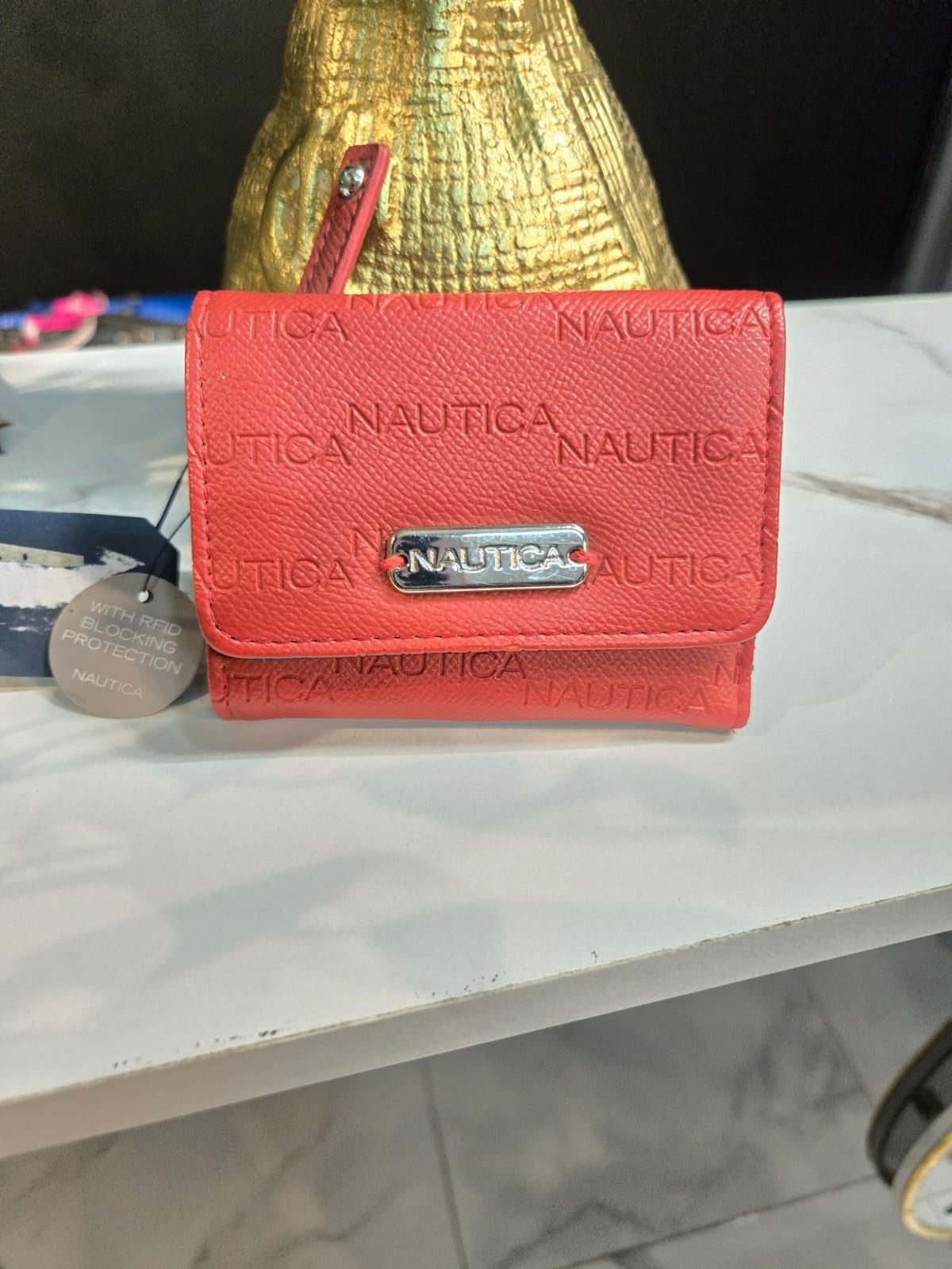 Cartera Nautica roja
