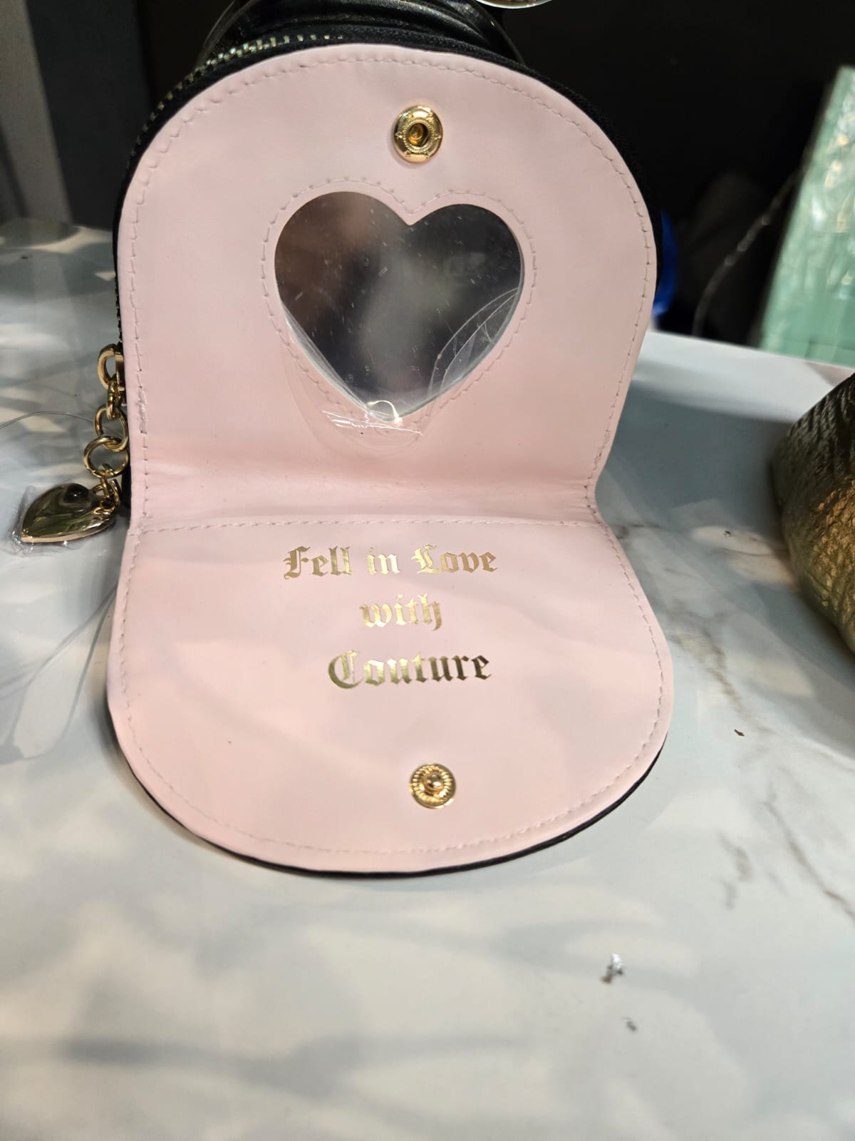 Cartera monedero Juicy Couture redonda