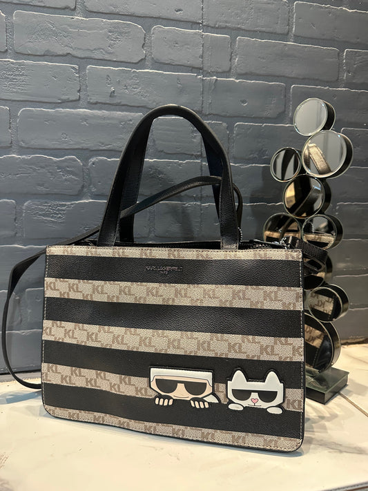 Bolso Karl Lagerfeld monograma