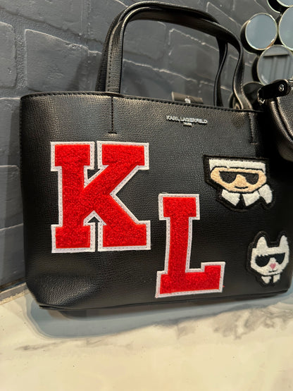 Bolso Karl Lagerfeld Letras Rojas KL
