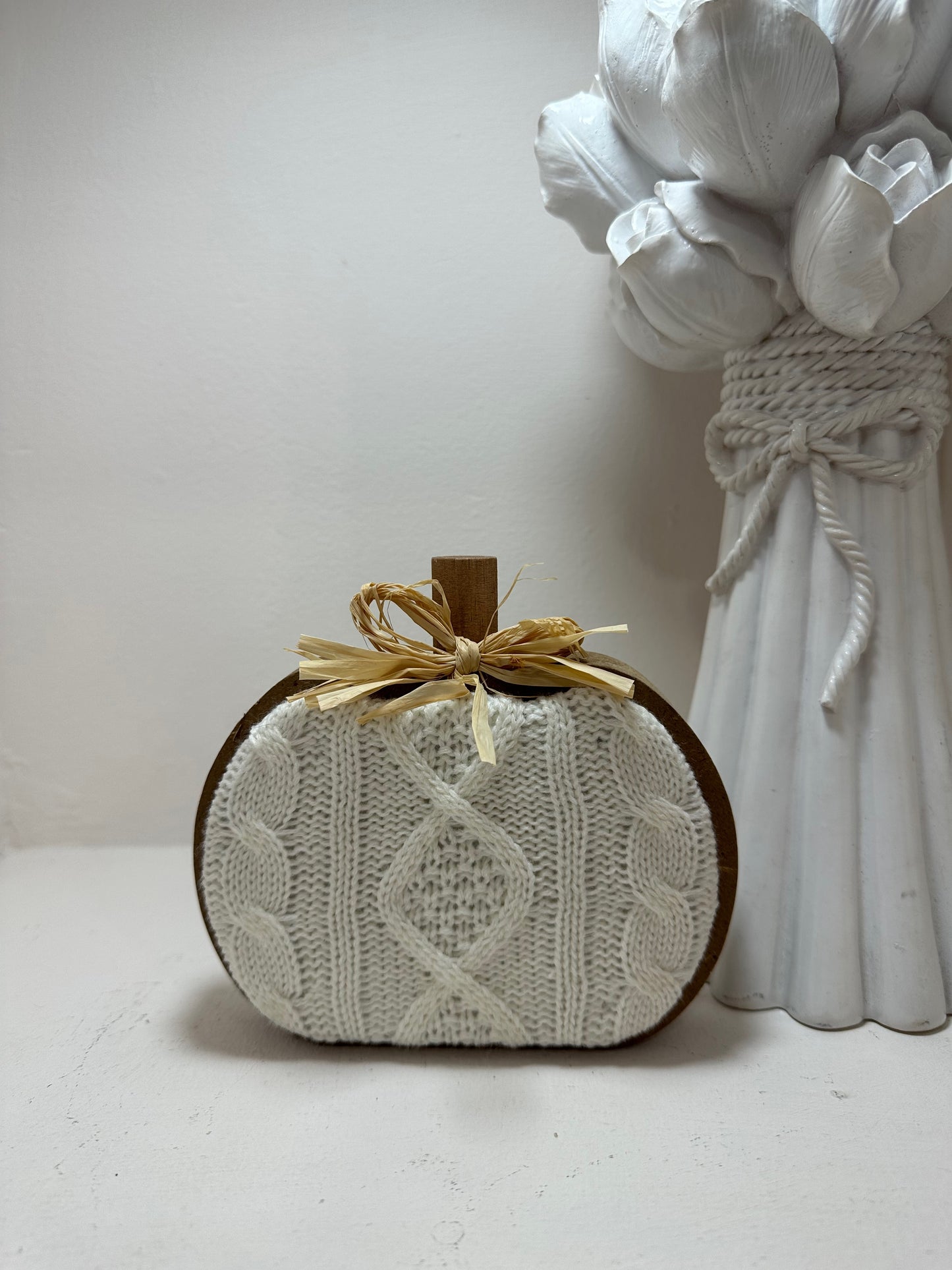 Calabazas decorativas de madera (1 pieza)