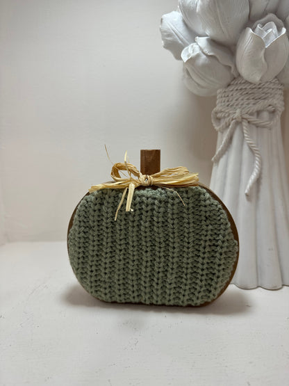 Calabazas decorativas de madera (1 pieza)