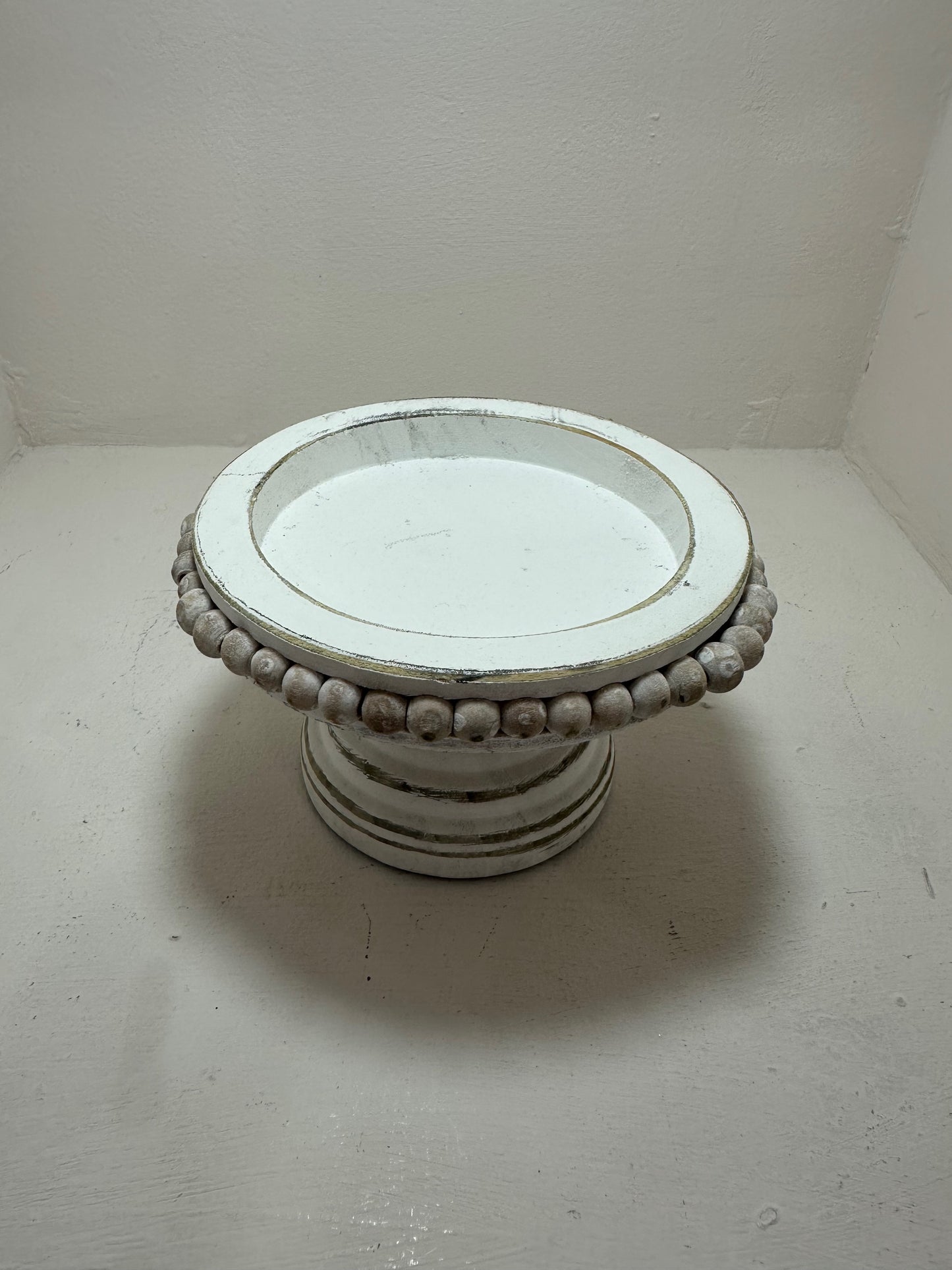 Soporte decorativo blanco