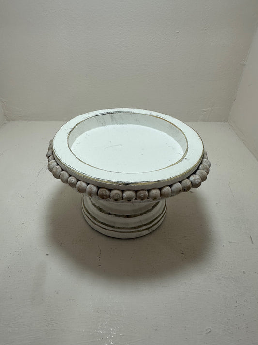 Soporte decorativo blanco