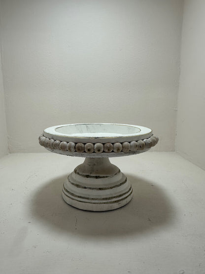 Soporte decorativo blanco