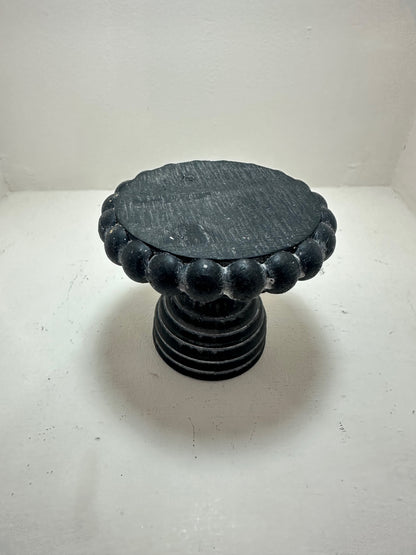 Soporte decorativo negro