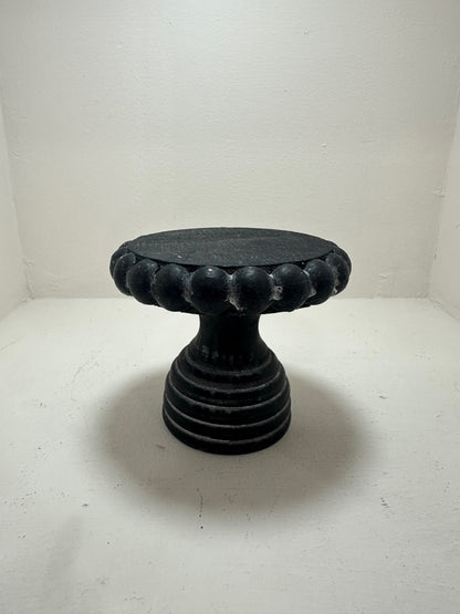 Soporte decorativo negro