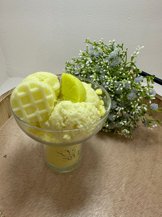 Vela helado de limón