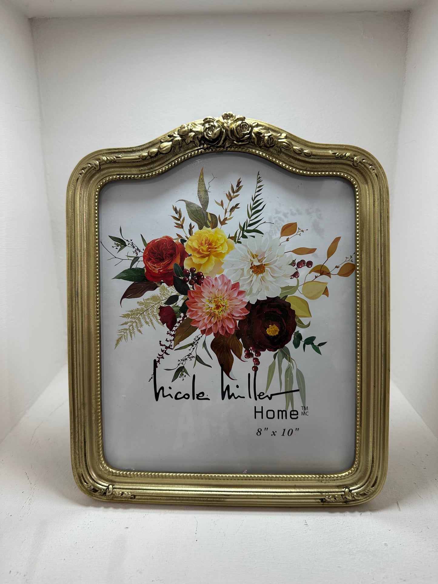 Porta retrato floral