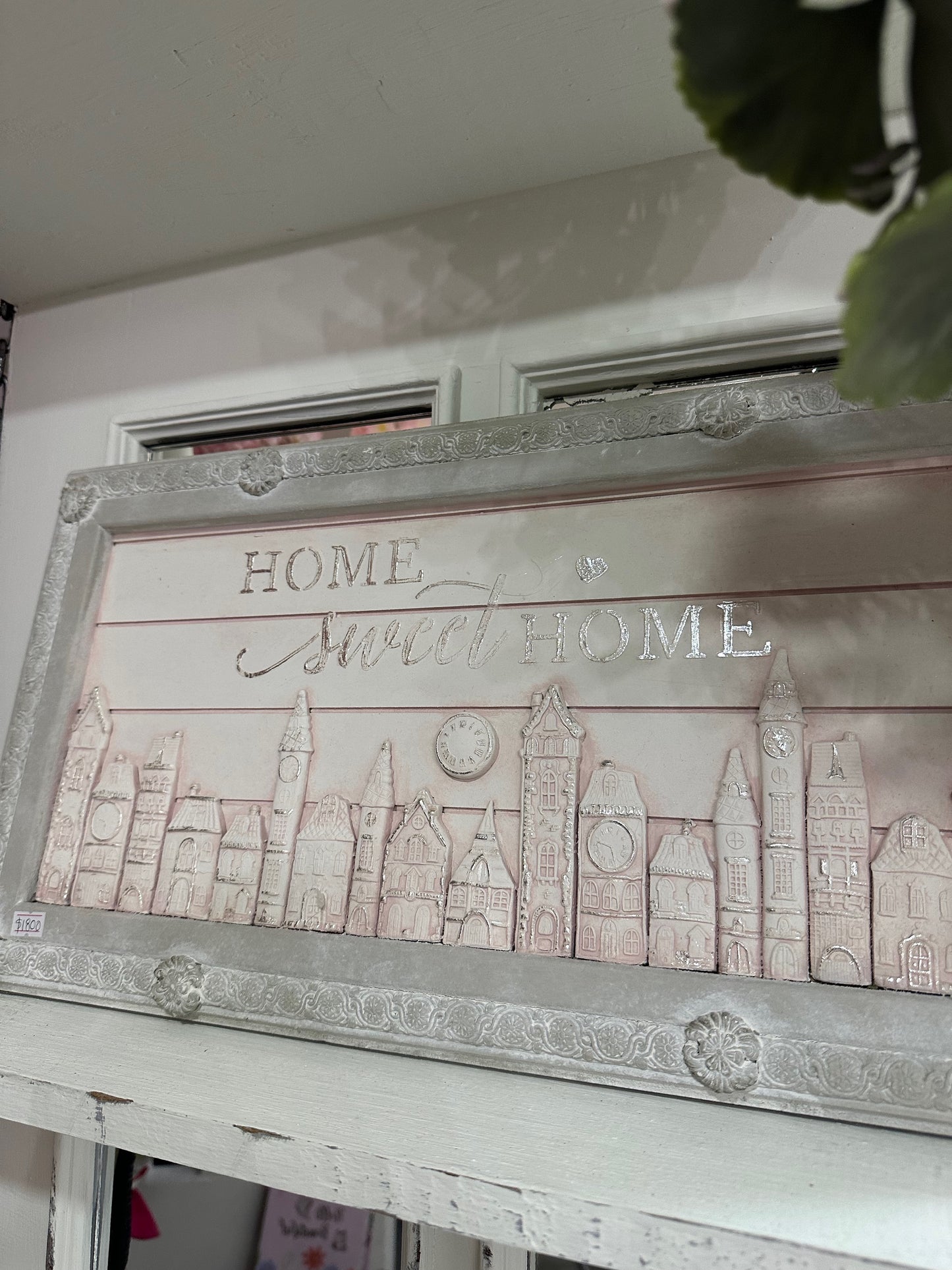 Letrero “Home sweet home”