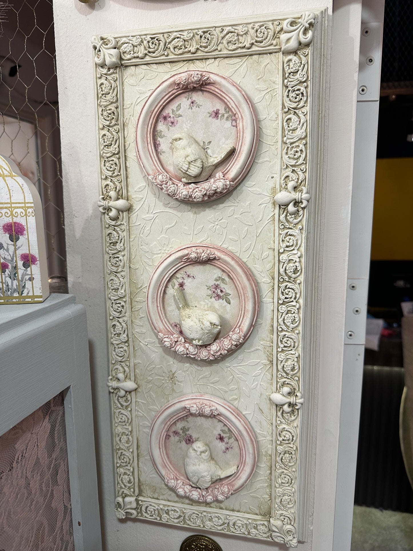 Colgante de aves decorativo