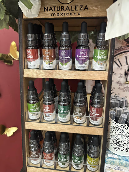 Aceite esencial aromaterapia