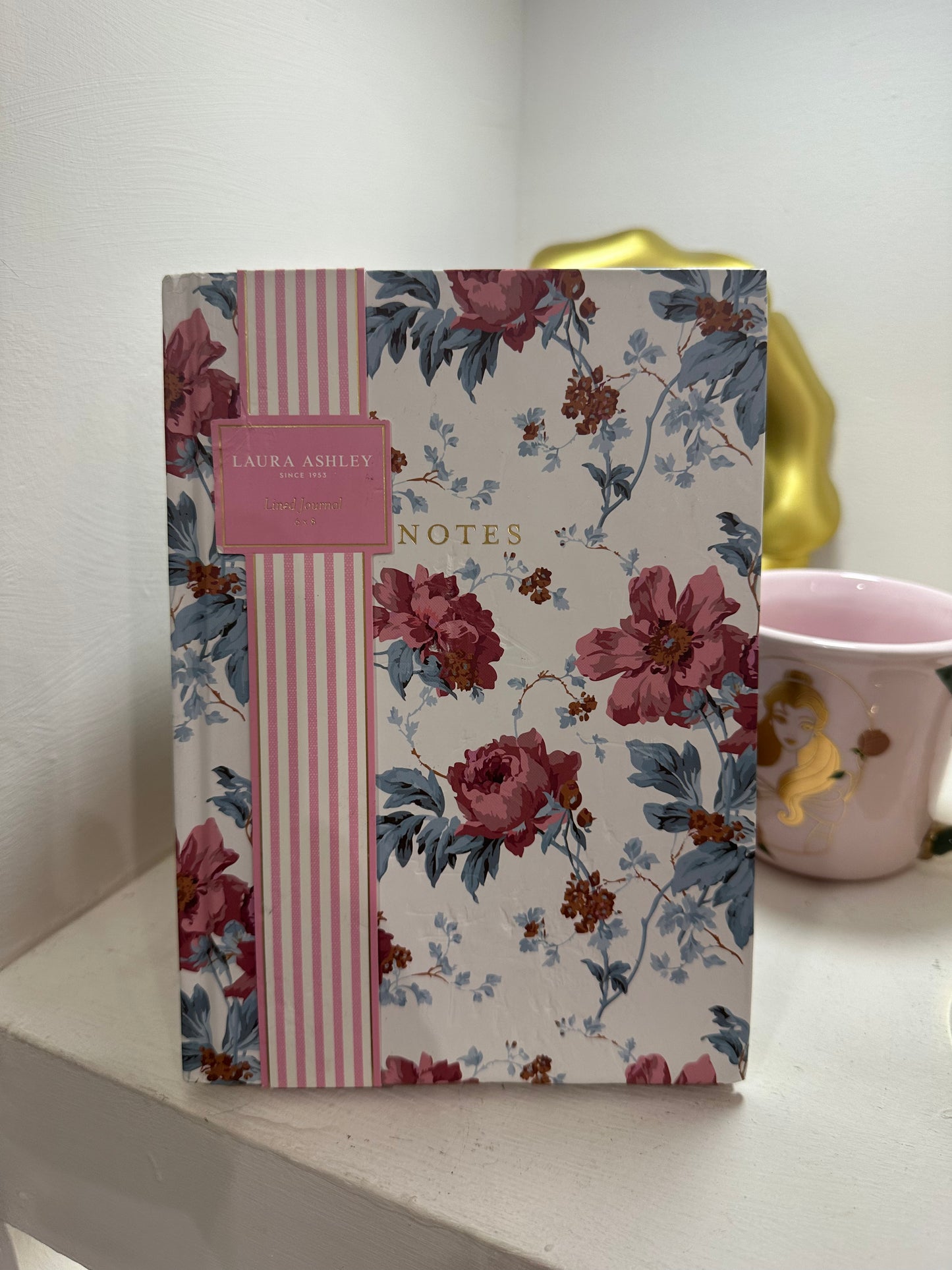 Libreta diseño floral